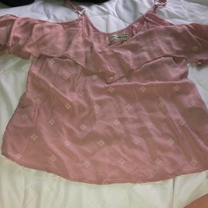 abercrombie and fitch off the shoulder top